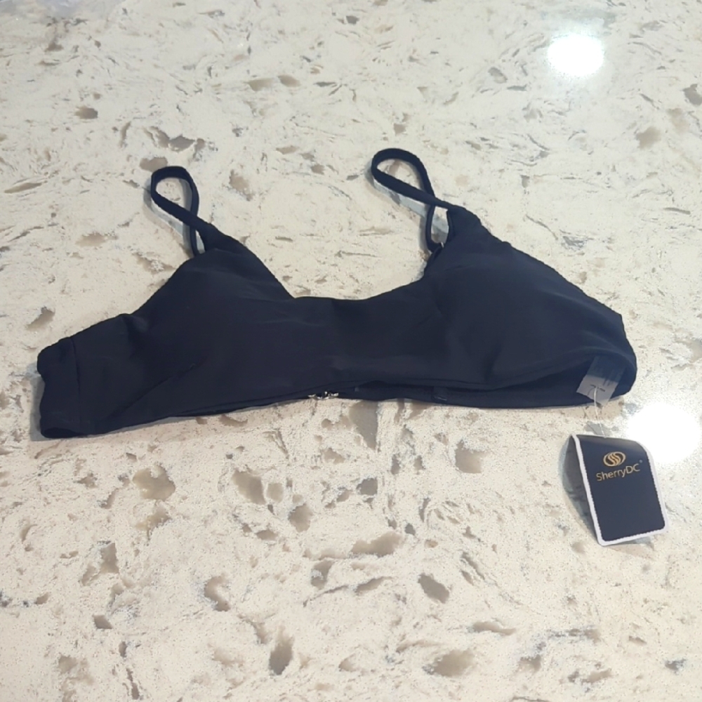 SherryDC Black Women's Swim Bra